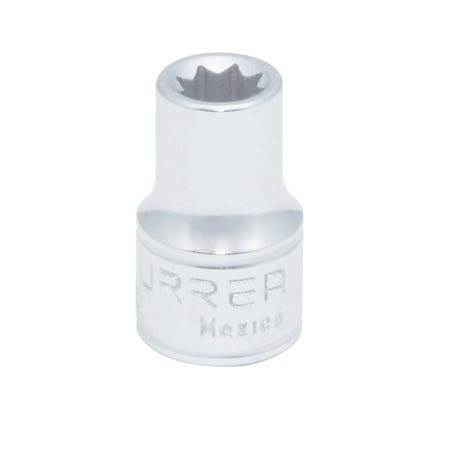 Urrea 3/8"drive, 7/16 in, 8 point short socket 5214S